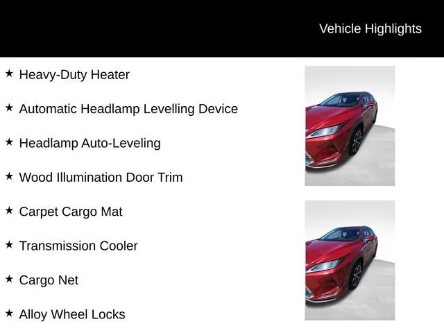Used 2021 Red Lexus RX 450h image 7