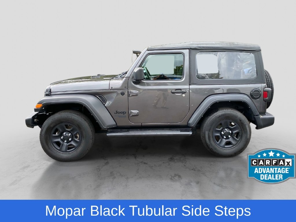 Used 2021 Gray Jeep Sport image 3