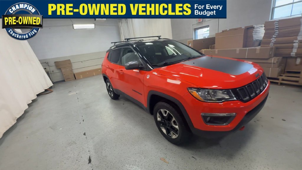 Used 2018 Jeep Compass Trailhawk with VIN 3C4NJDDB5JT143441 for sale in Royal Oak, MI
