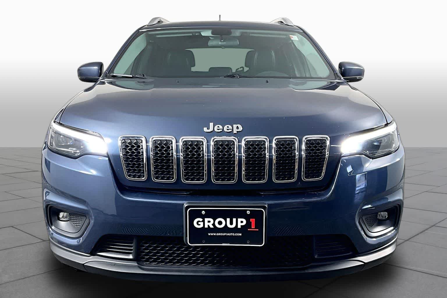 Used 2020 Slate Blue Pearlcoat Jeep Latitude Plus image 7