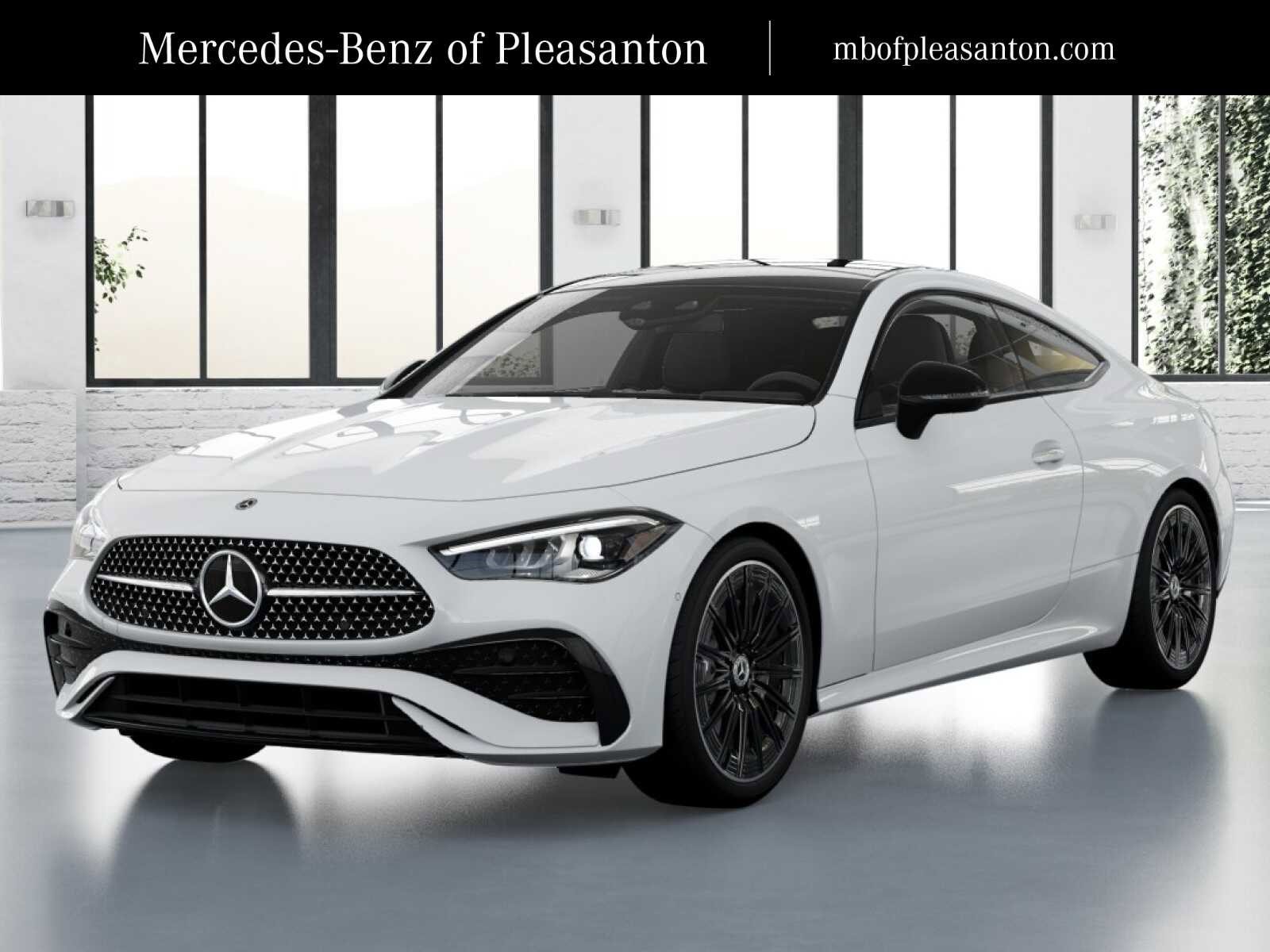 New 2026 Polar White Mercedes-Benz CLE 300 2D Coupe 4MATIC® image 1