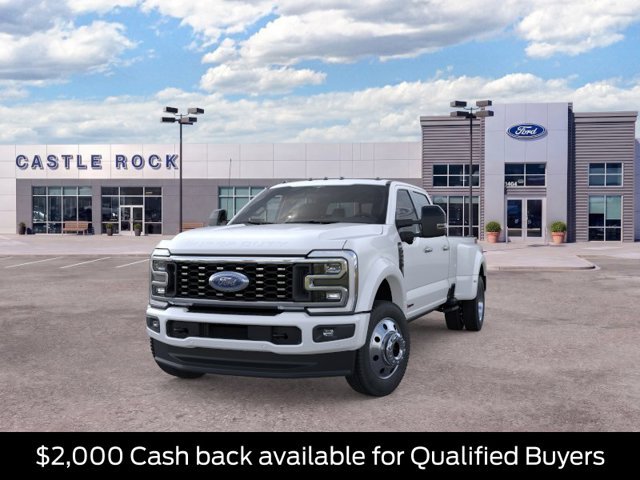 New 2026 Star White Metallic Tri-Coat Ford F-450® Platinum® image 2