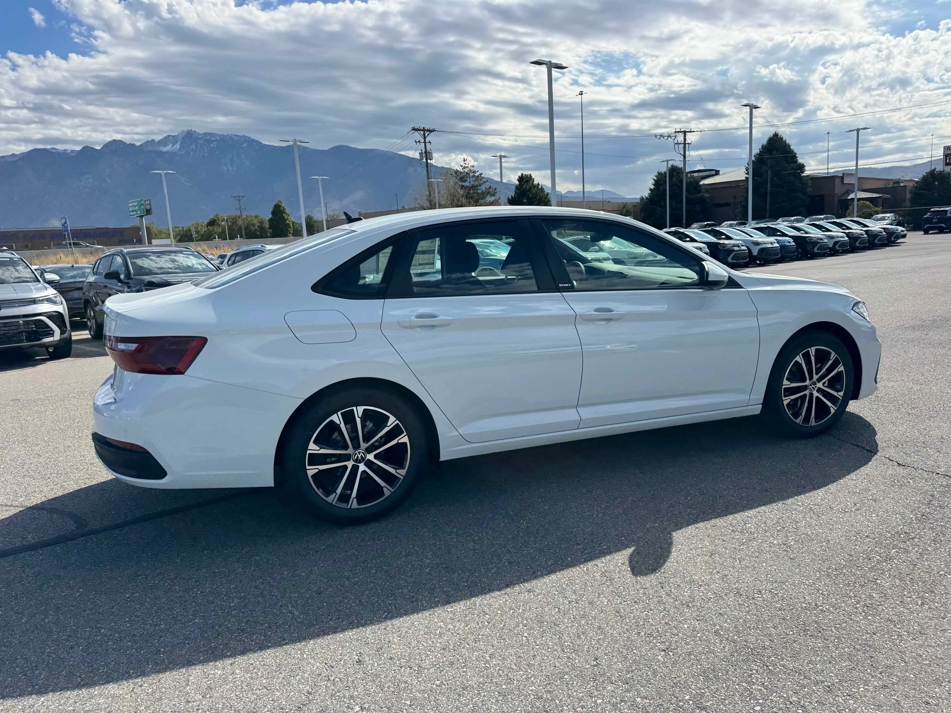New 2026 Pure White Volkswagen Sport image 9