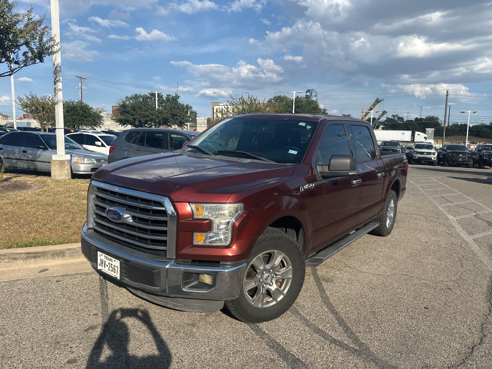 Used 2015 Bronze Fire Metallic Ford XLT image 4