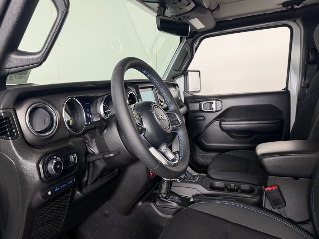 Used 2023 Bright White Clearcoat Jeep Rubicon 4xe image 20