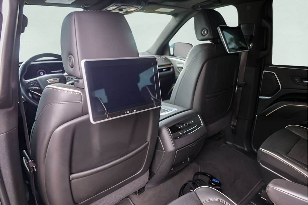 Used 2024 Argent Silver Metallic Cadillac Premium Luxury image 30