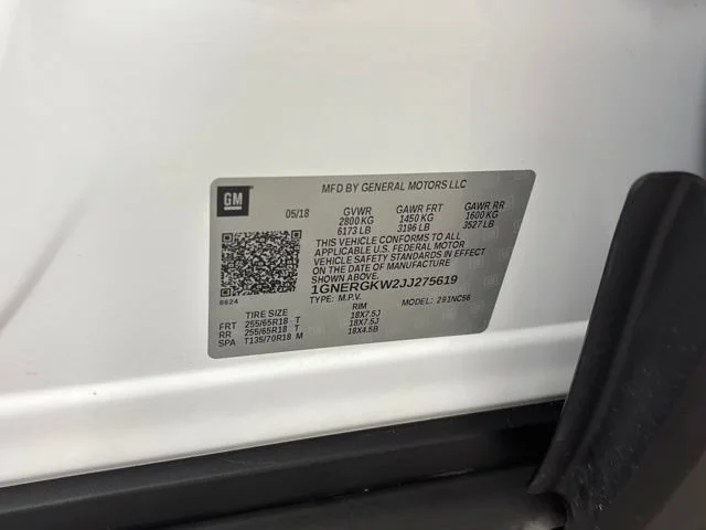 Used 2018 SUMMIT WHITE Chevrolet LT Cloth image 25