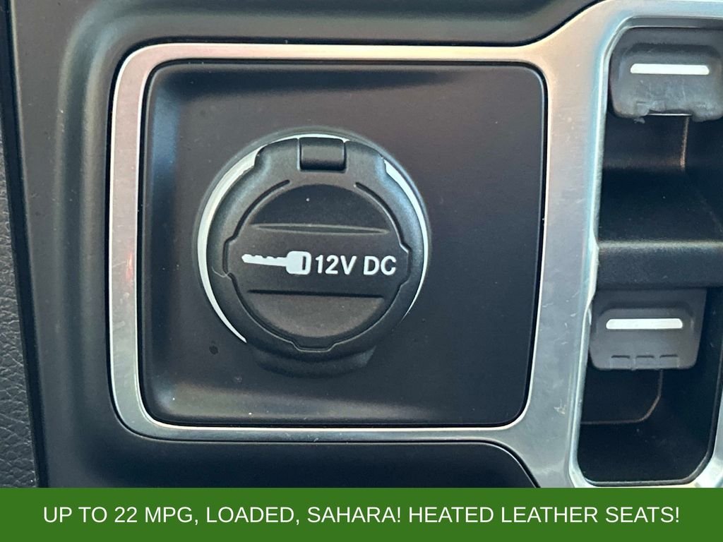Used 2021 White Jeep Unlimited Sahara image 24