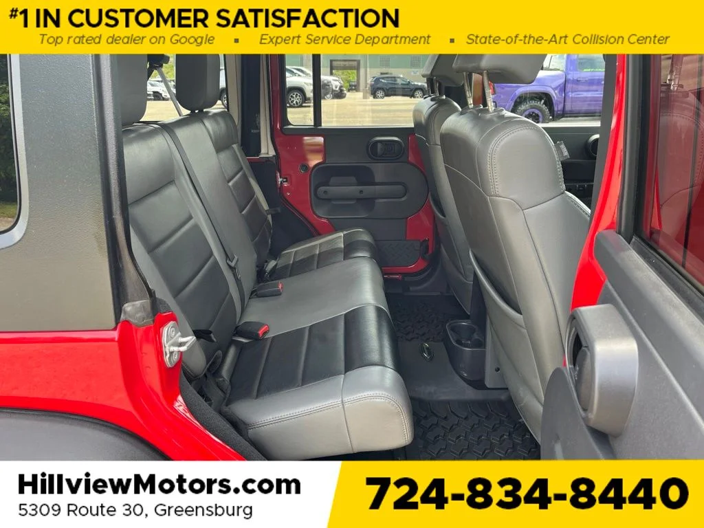 Used 2010 Flame Red Jeep Unlimited Rubicon image 23