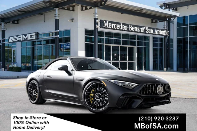 メル87315 New 2025 Mercedes-Benz SL AMG® SL 55 Convertible in San Antonio