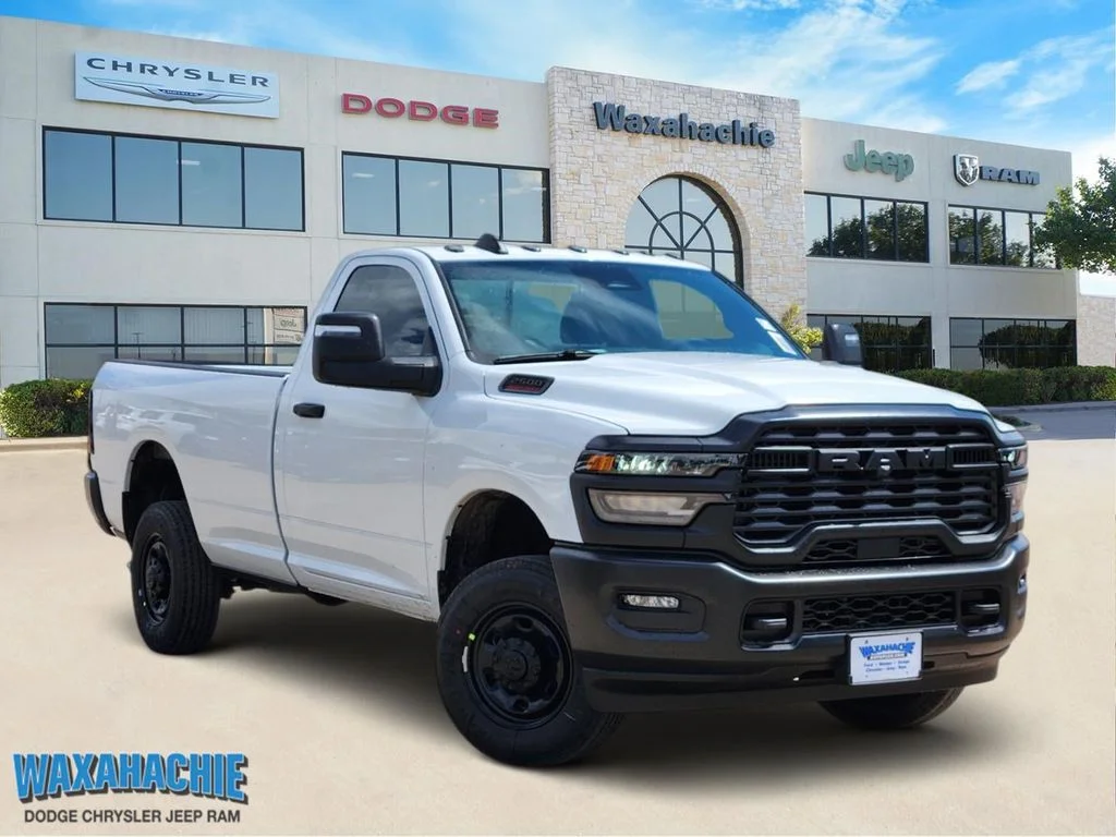 New 2026 Bright White Clear-Coat Exterior Paint RAM Tradesman image 1