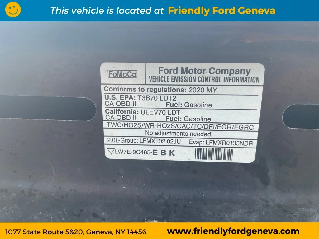 Used 2020 Burgundy Velvet Metallic Tinted Clearcoat Ford SEL image 72