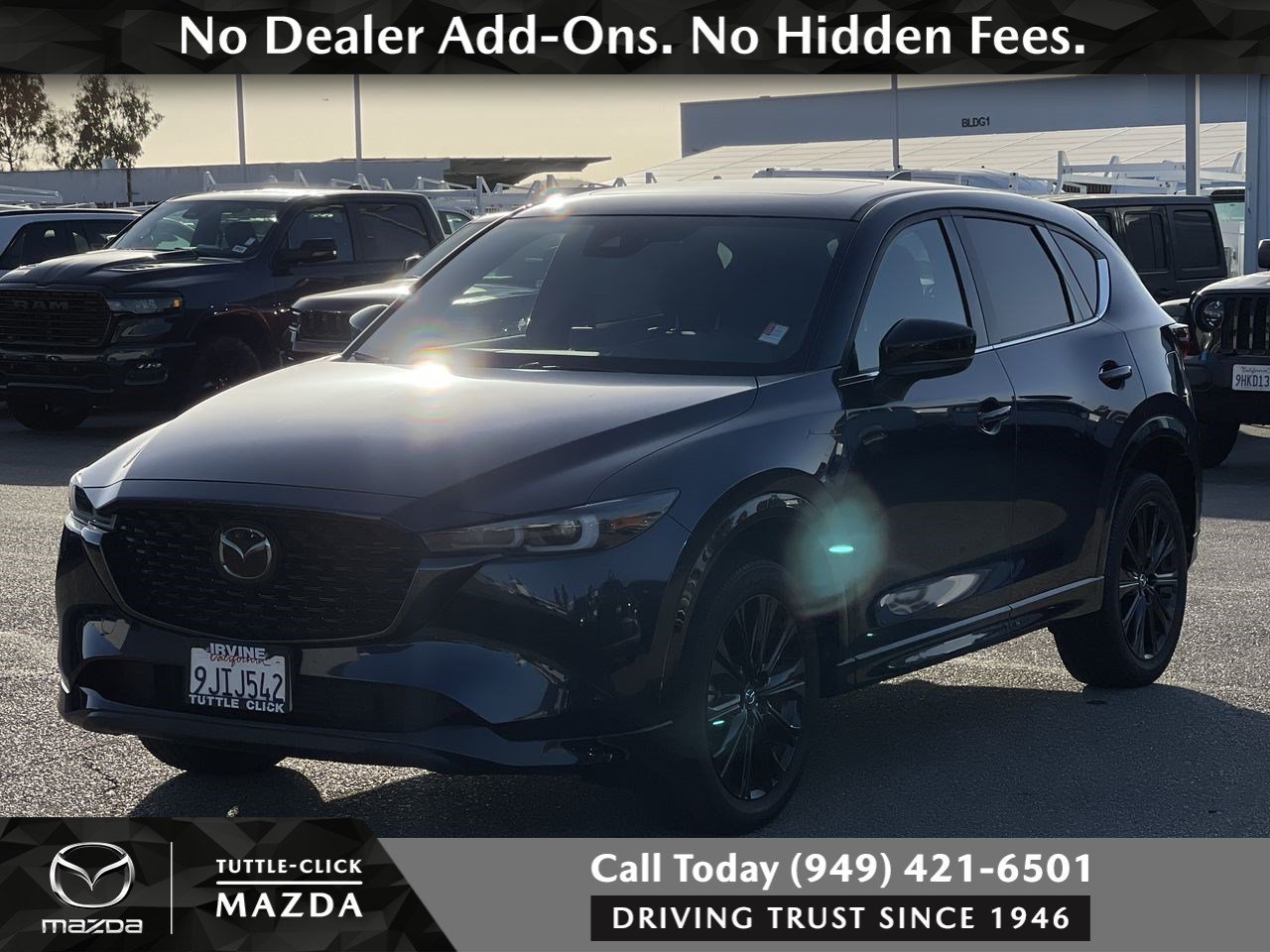 Used 2023 Deep Crystal Blue Mica Mazda 2.5 Turbo image 2