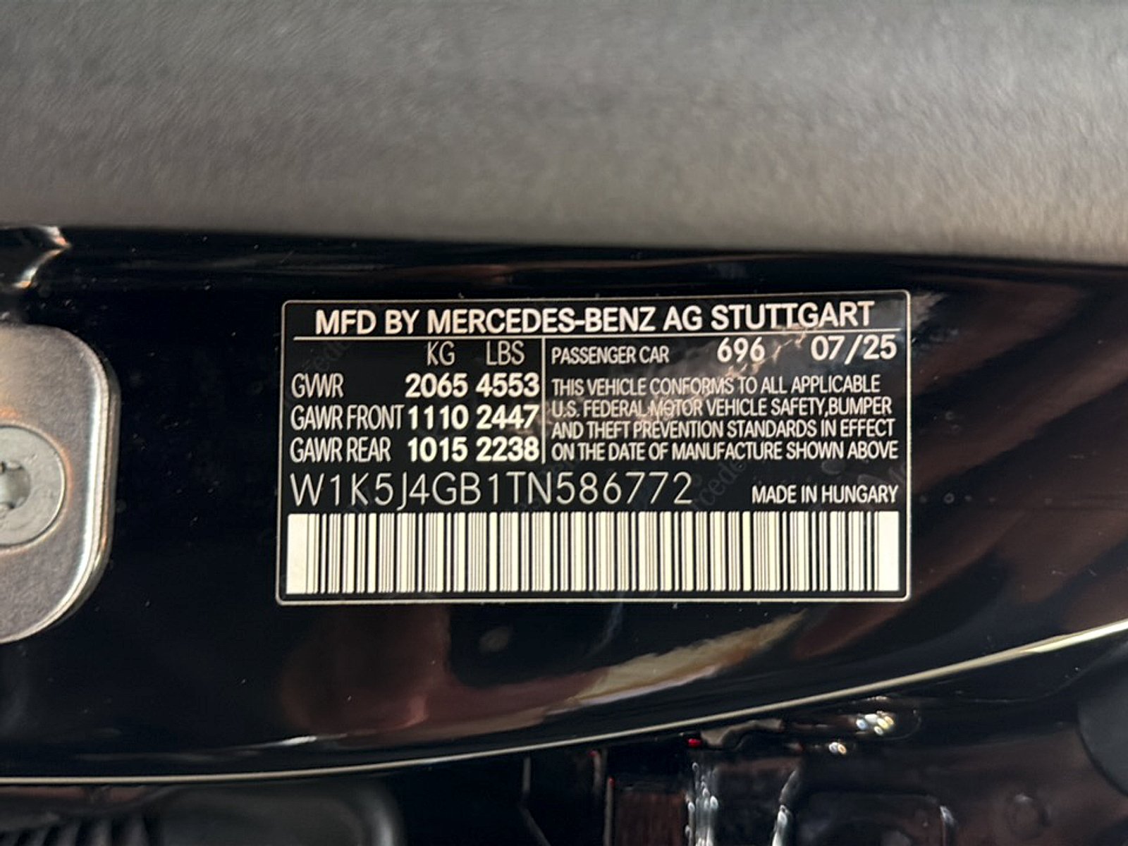 Certified Used 2026 Night Black Mercedes-Benz  image 24