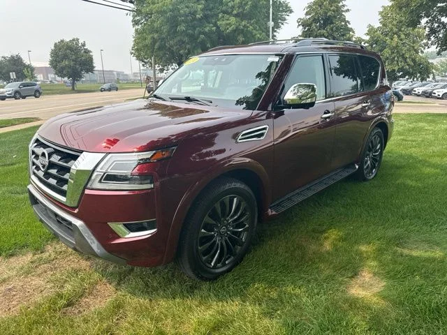 Used 2024 Red Nissan Platinum image 1