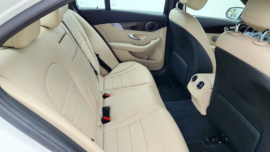 Used 2018 Polar White Mercedes-Benz C 300 4MATIC® Sedan w/ Premium Pkg, Panorama Roof & 18