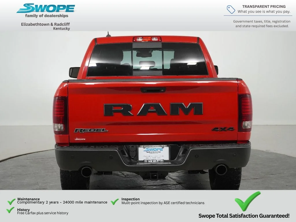 Used 2017 Red Ram Rebel image 4