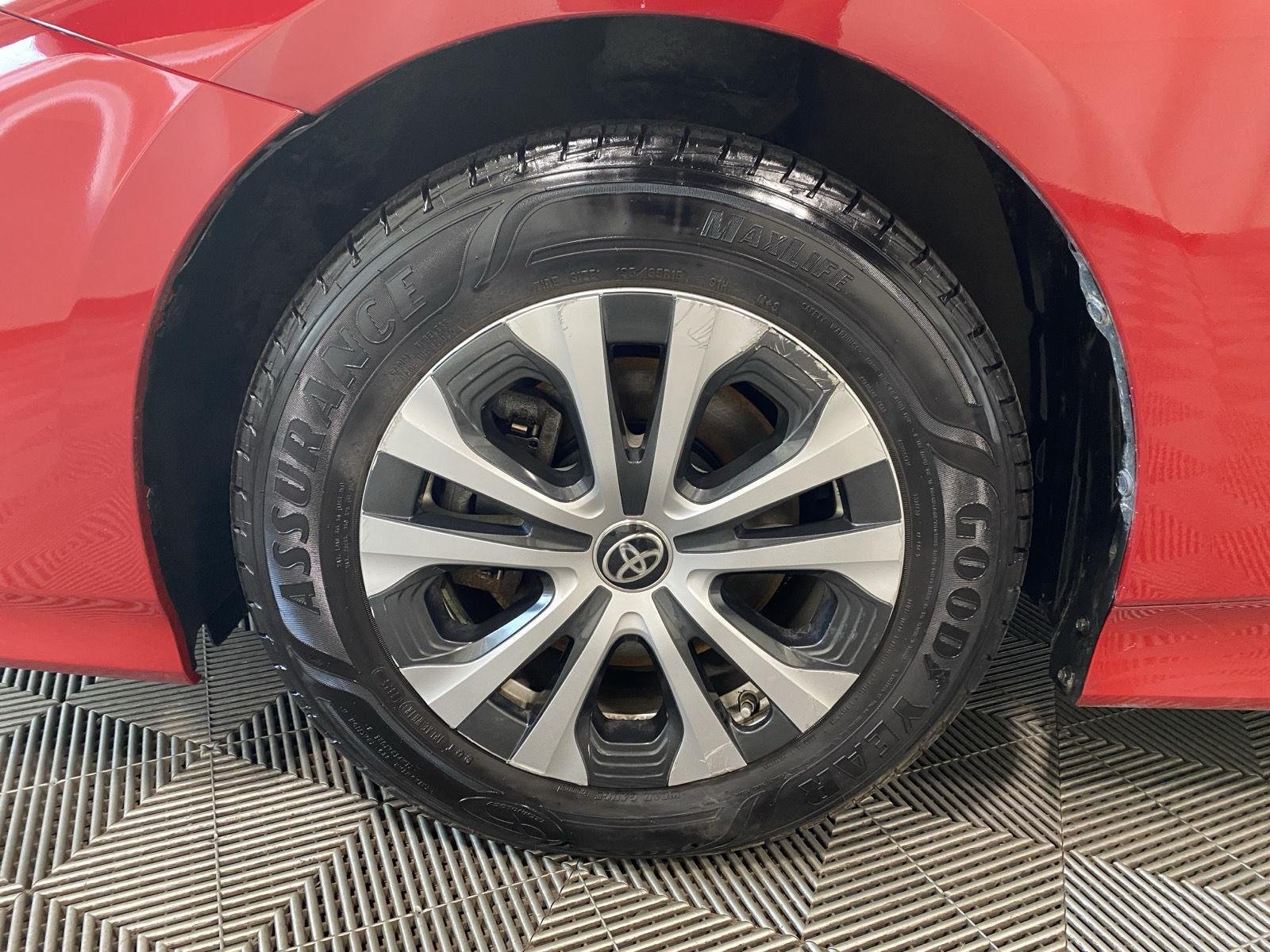 Used 2021 Supersonic Red Toyota XLE image 21