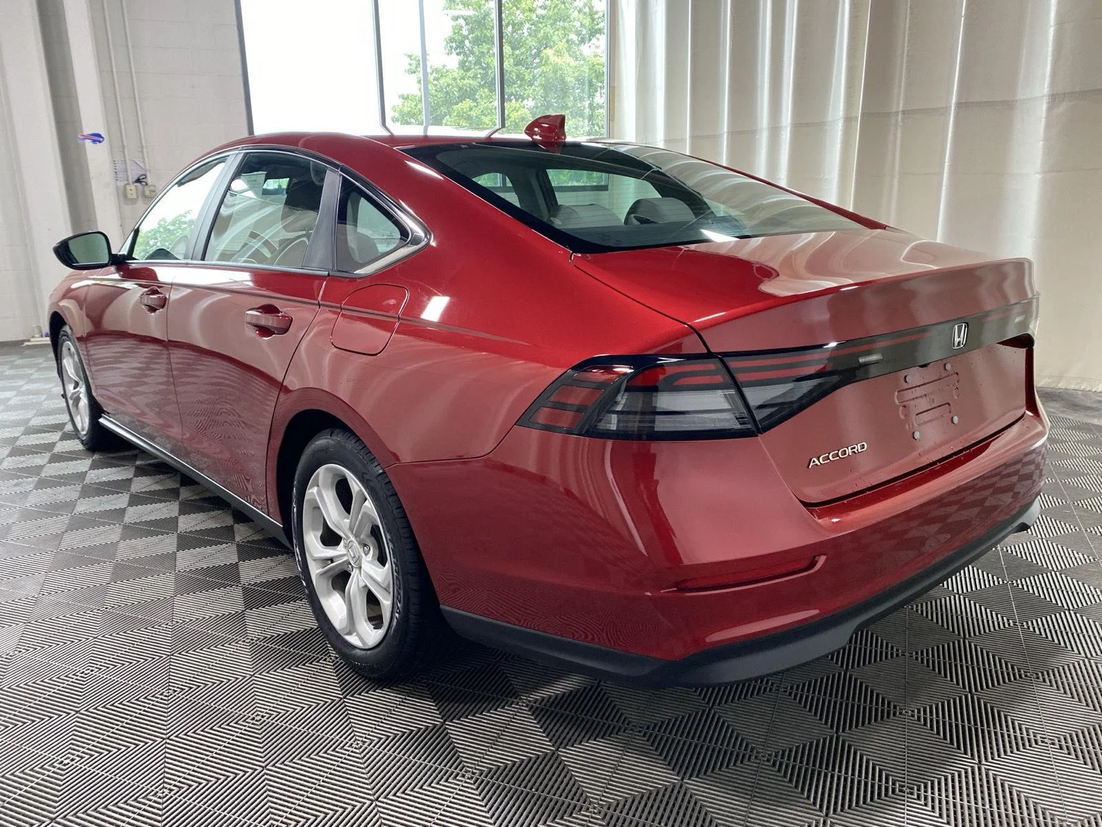 Used 2023 Radiant Red Metallic Honda LX image 5