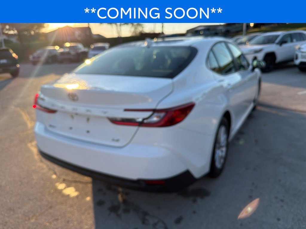 Used 2025 White Toyota LE image 6