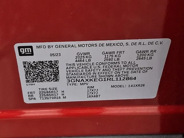 Used 2024 Radiant Red Tintcoat Chevrolet LT image 28