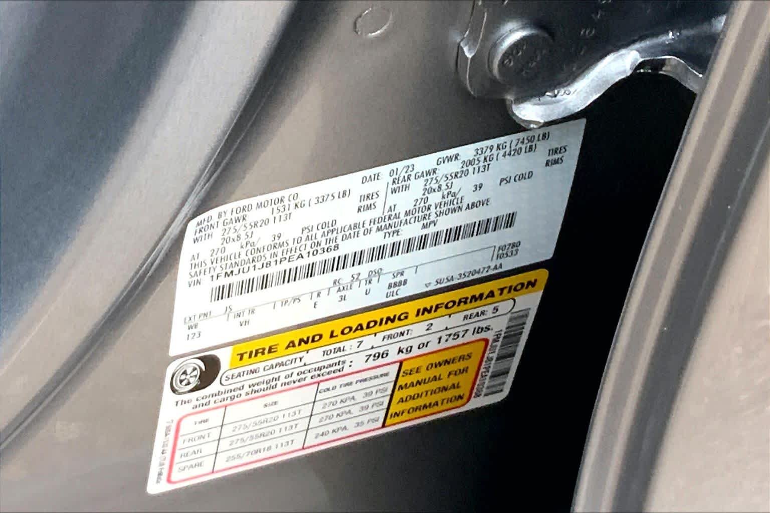 Certified Used 2023 Iconic Silver Metallic Ford XLT image 37