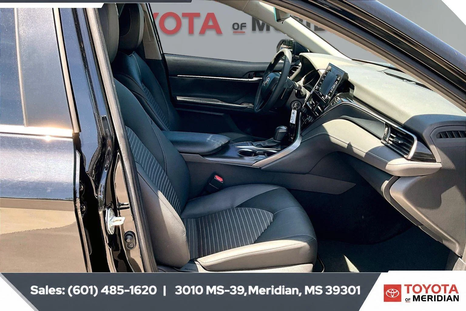 Used 2024 Midnight Black Metallic Toyota SE image 6