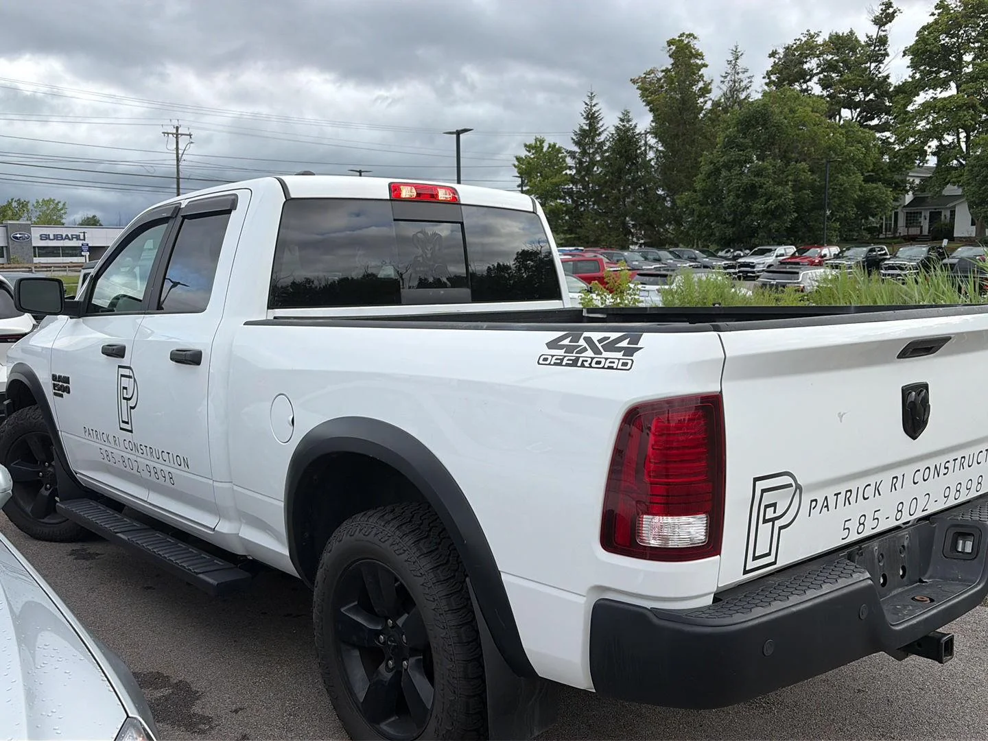 Used 2020 Bright White Clearcoat Ram Warlock image 3
