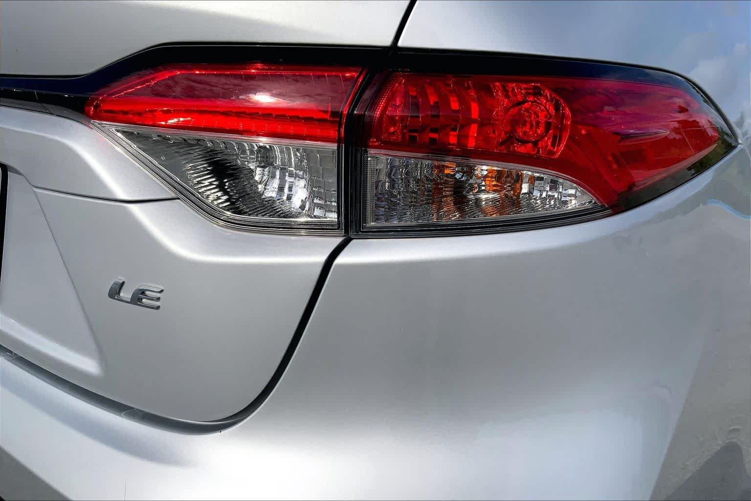 Used 2024 Classic Silver Metallic Toyota LE image 30