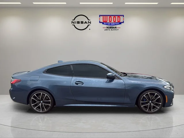 Used 2022 Arctic Race Blue Metallic BMW 430i xDrive image 2