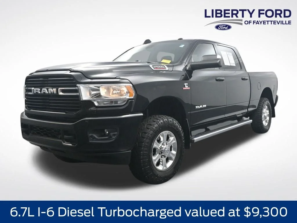 Used 2020 Diamond Black Ram Big Horn image 1