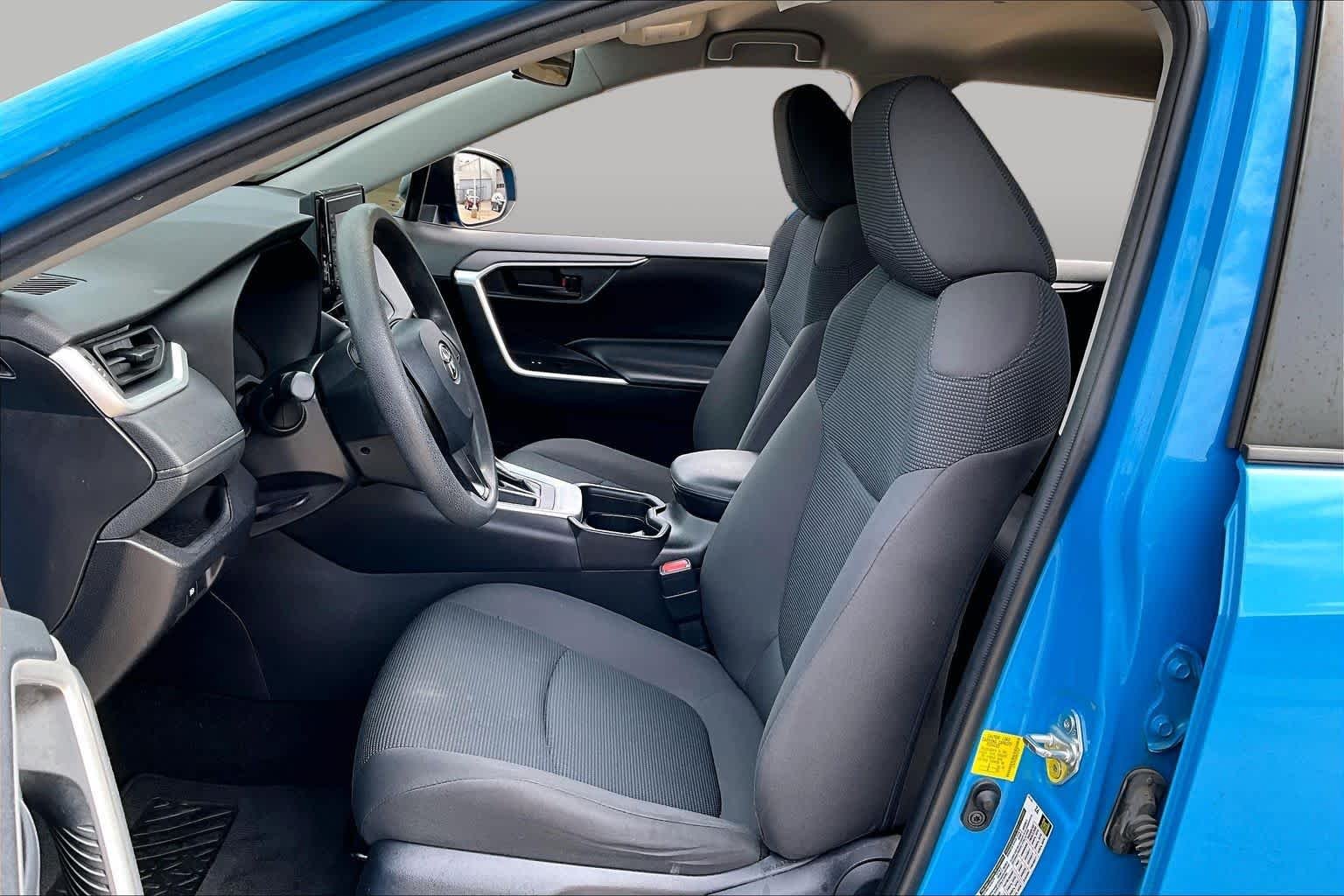 Used 2021 Blue Flame Toyota LE image 8