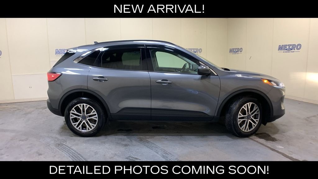 Certified Used 2021 Gray Metallic Ford SEL image 2