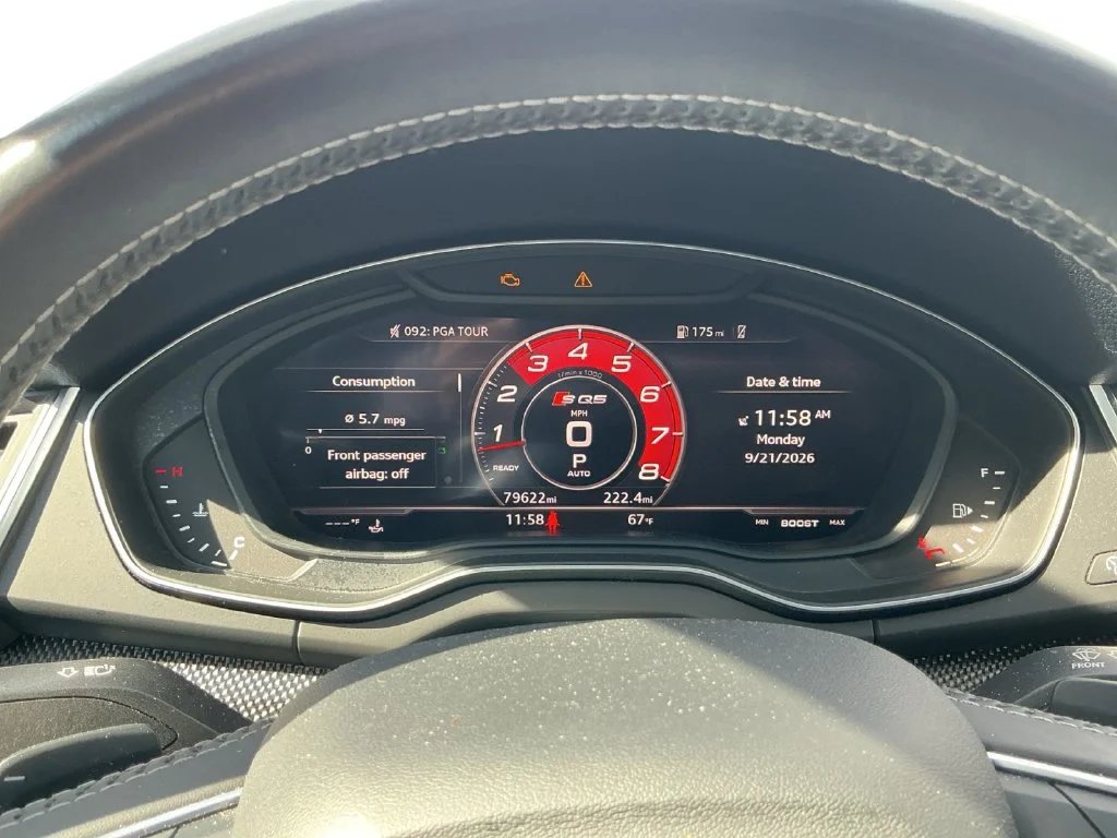 Used 2019 White Audi 3.0T Premium Plus image 14