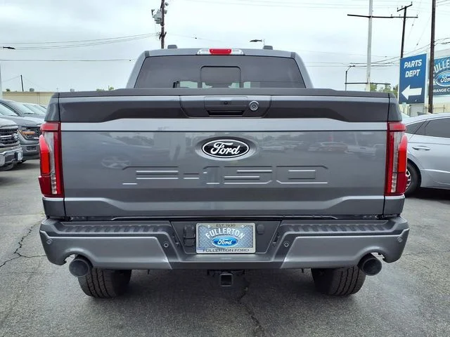New 2026 Carbonized Gray Metallic Ford Lariat image 3