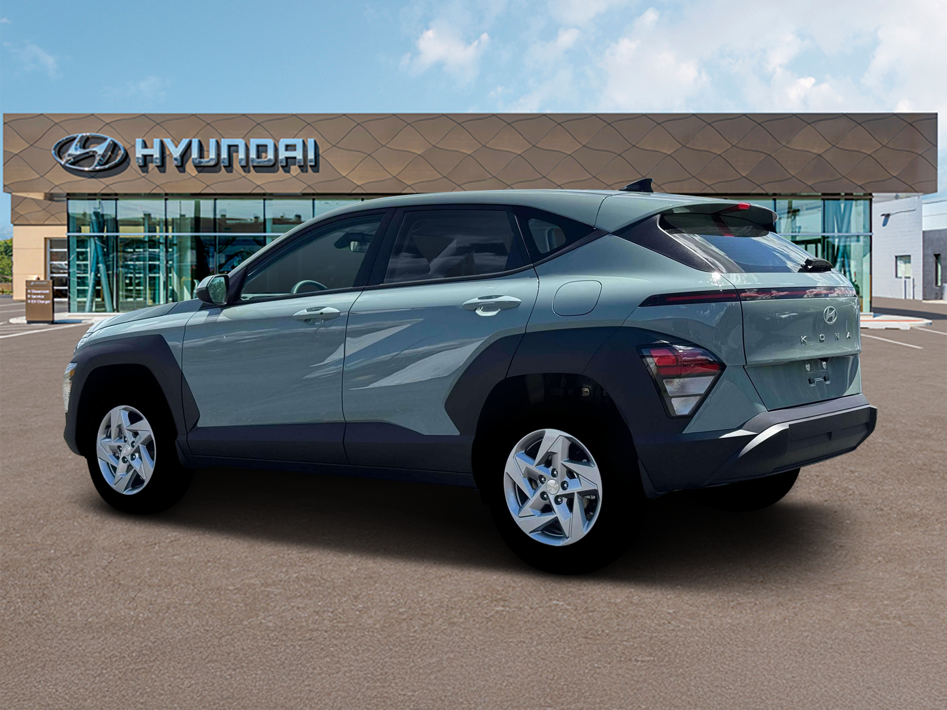 New 2026 Green Hyundai SE FWD image 4
