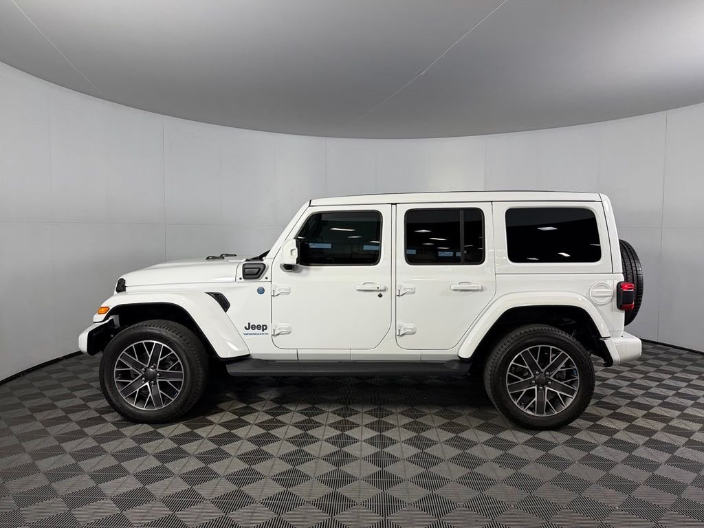 Certified Used 2023 White Jeep Sahara 4xe image 10