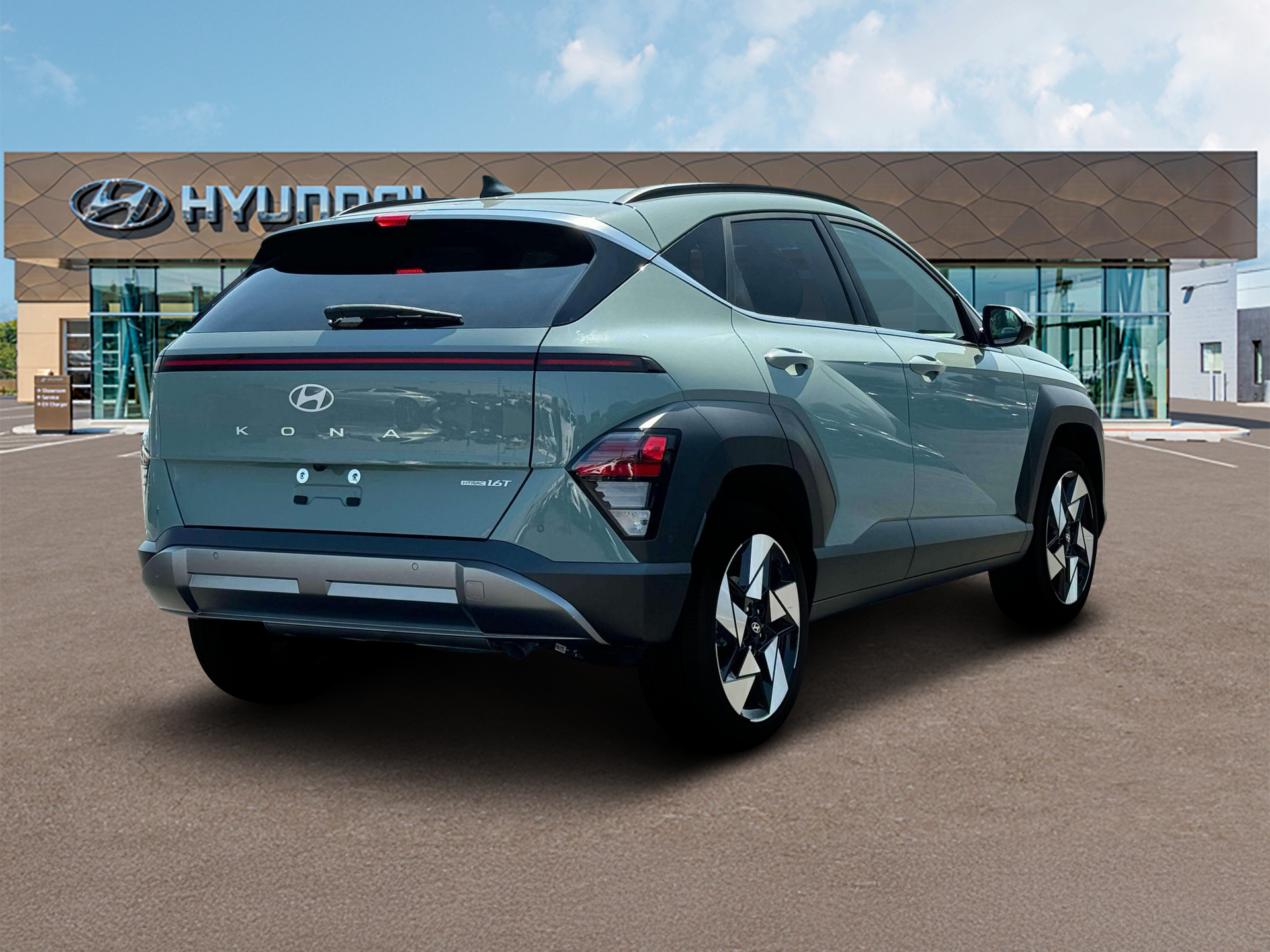New 2026 Green Hyundai Limited AWD image 7