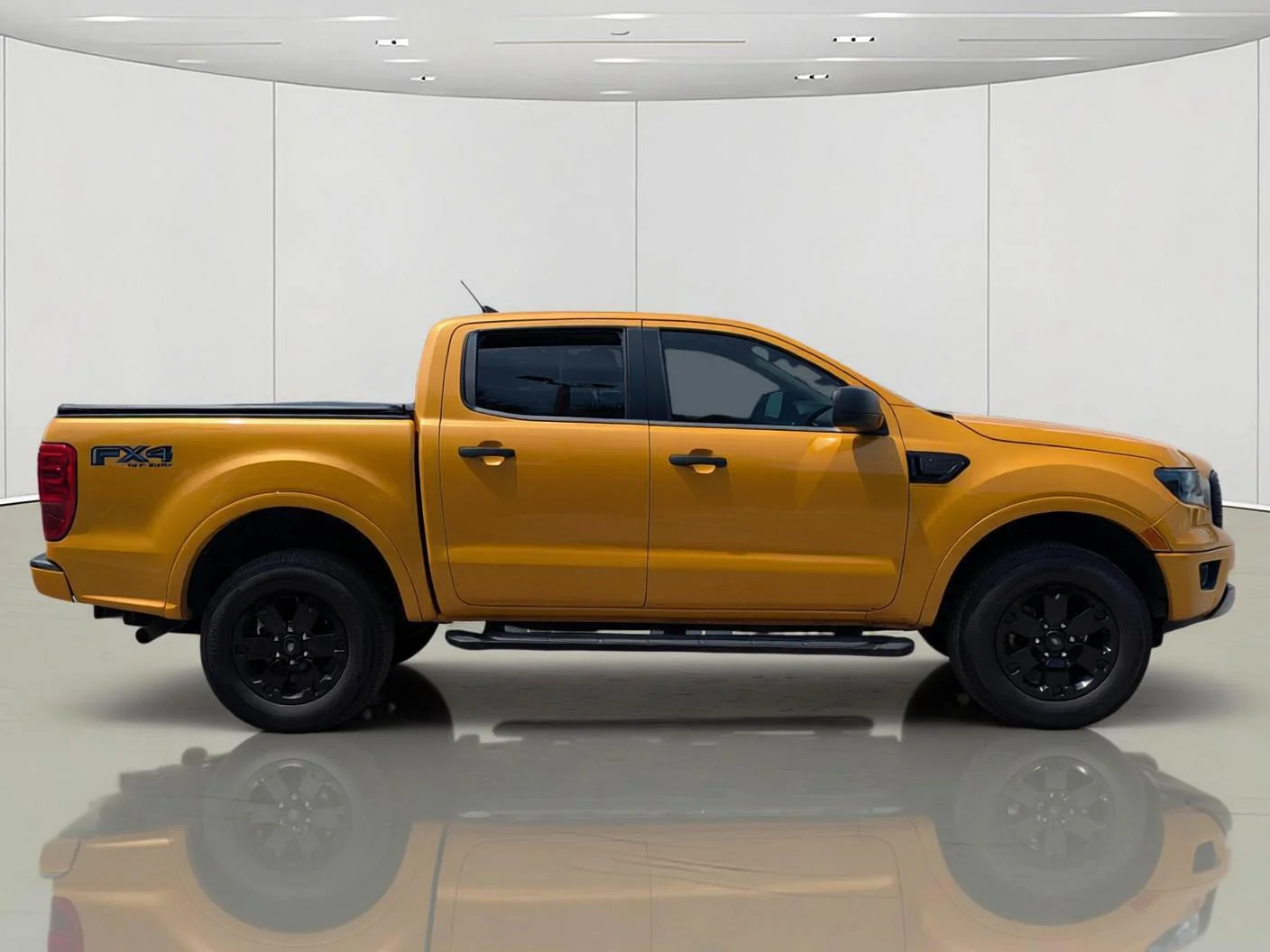 Certified Used 2021 Yellow Ford XLT image 4