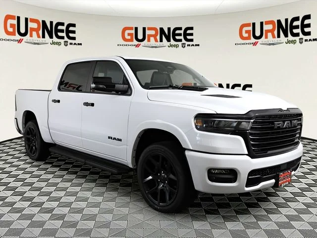 New 2026 Bright White Clear-Coat Exterior Paint RAM Laramie image 2
