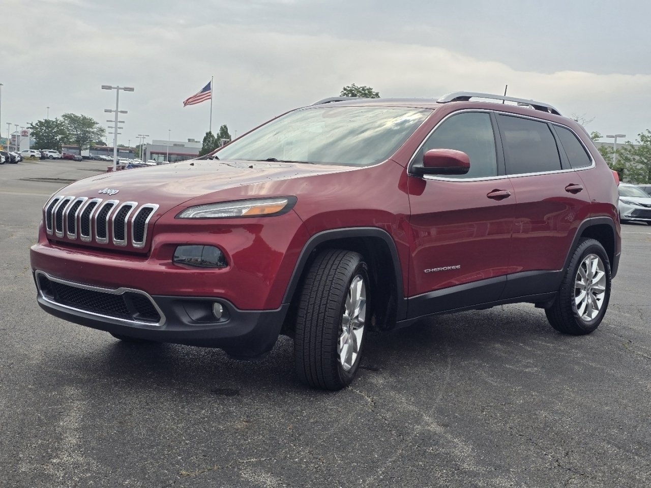 Used 2017 Red Jeep Limited image 11