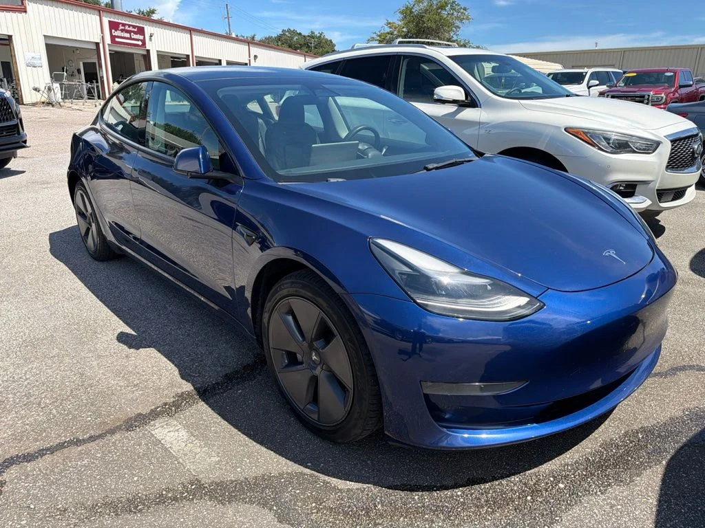 Used 2023 Blue Tesla Base image 2