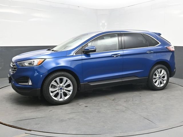 Used 2020 Blue Ford Titanium image 3