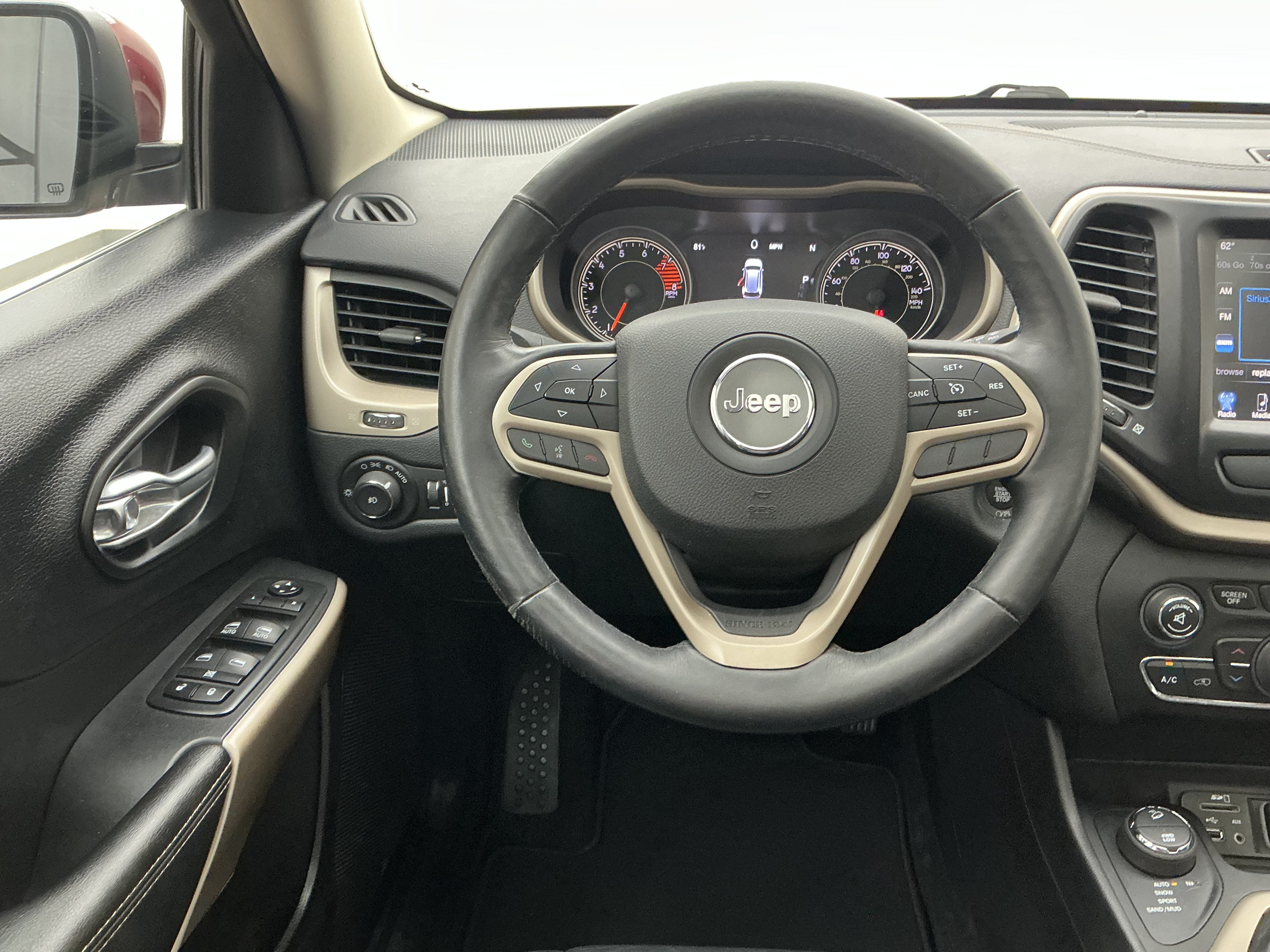 Used 2017 Deep Cherry Red Crystal Pearlcoat Jeep Limited image 21