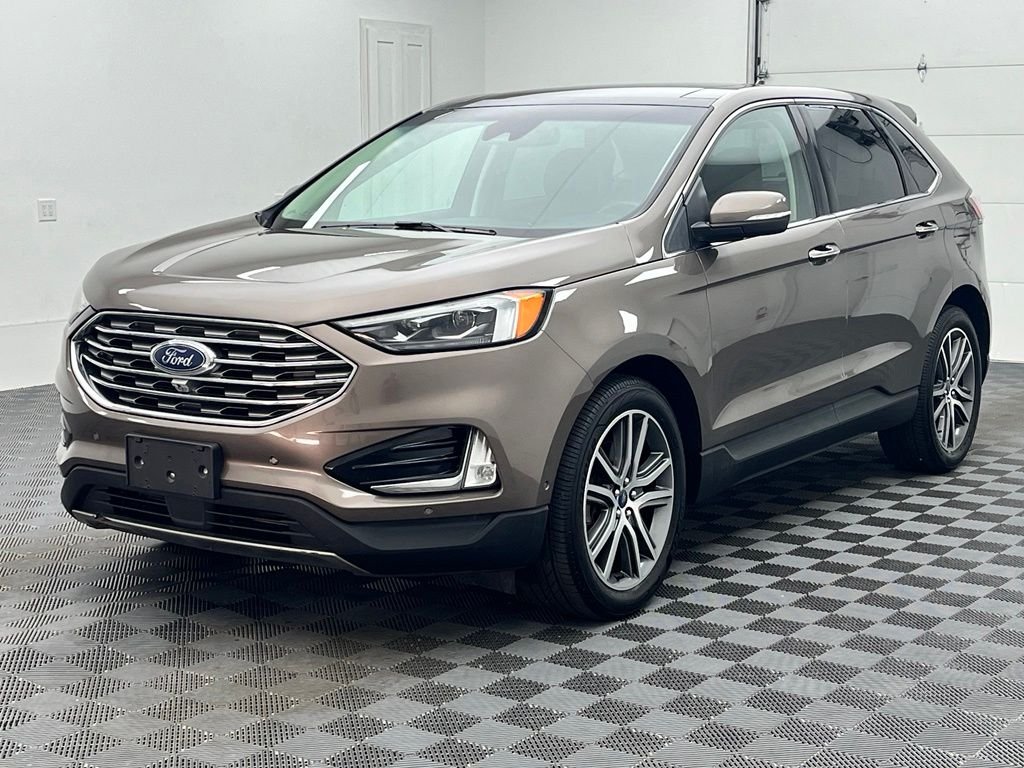 Used 2019 Stone Gray Metallic Ford Titanium image 2