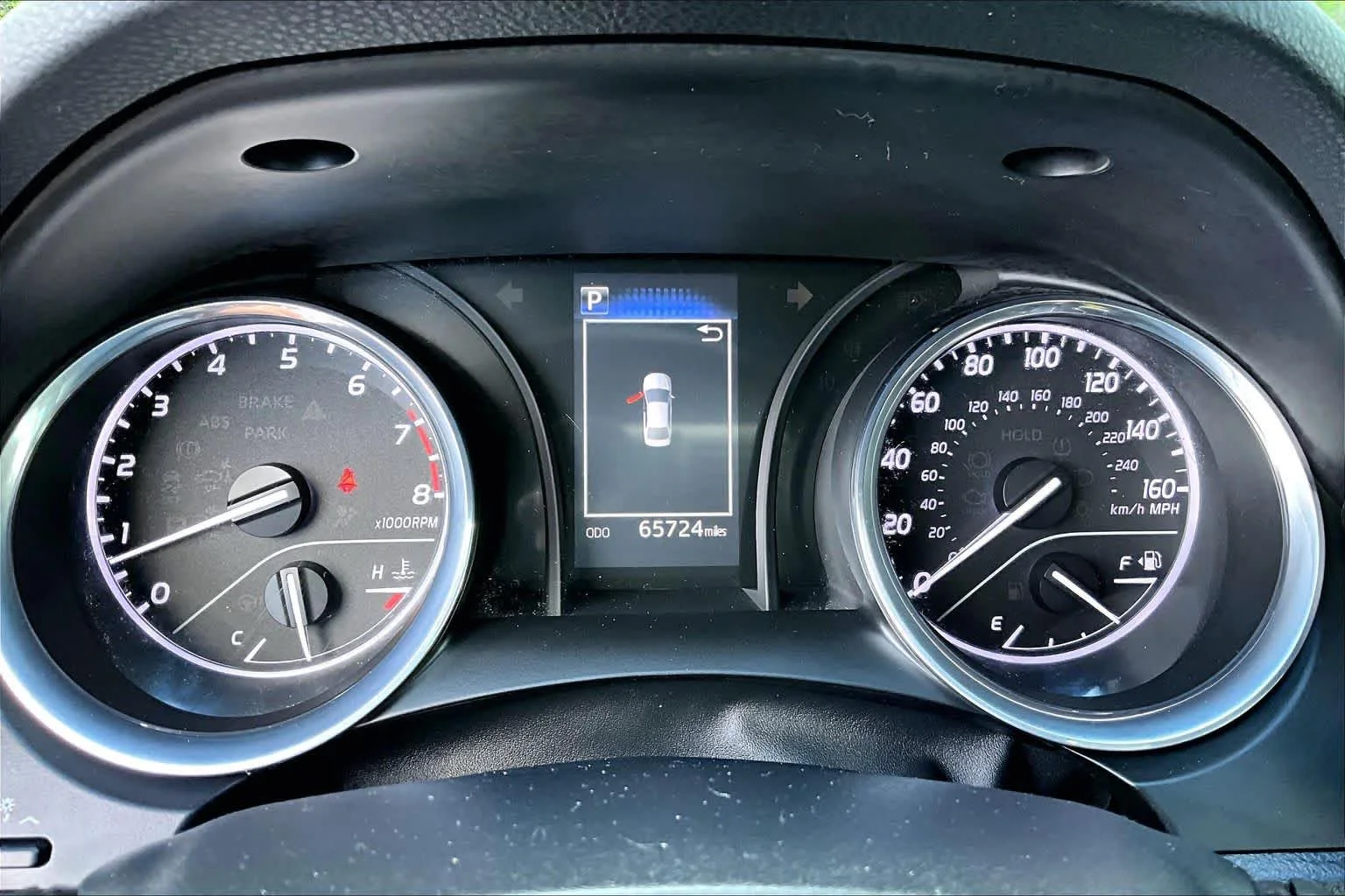 Certified Used 2019 Supersonic Red Toyota SE image 47