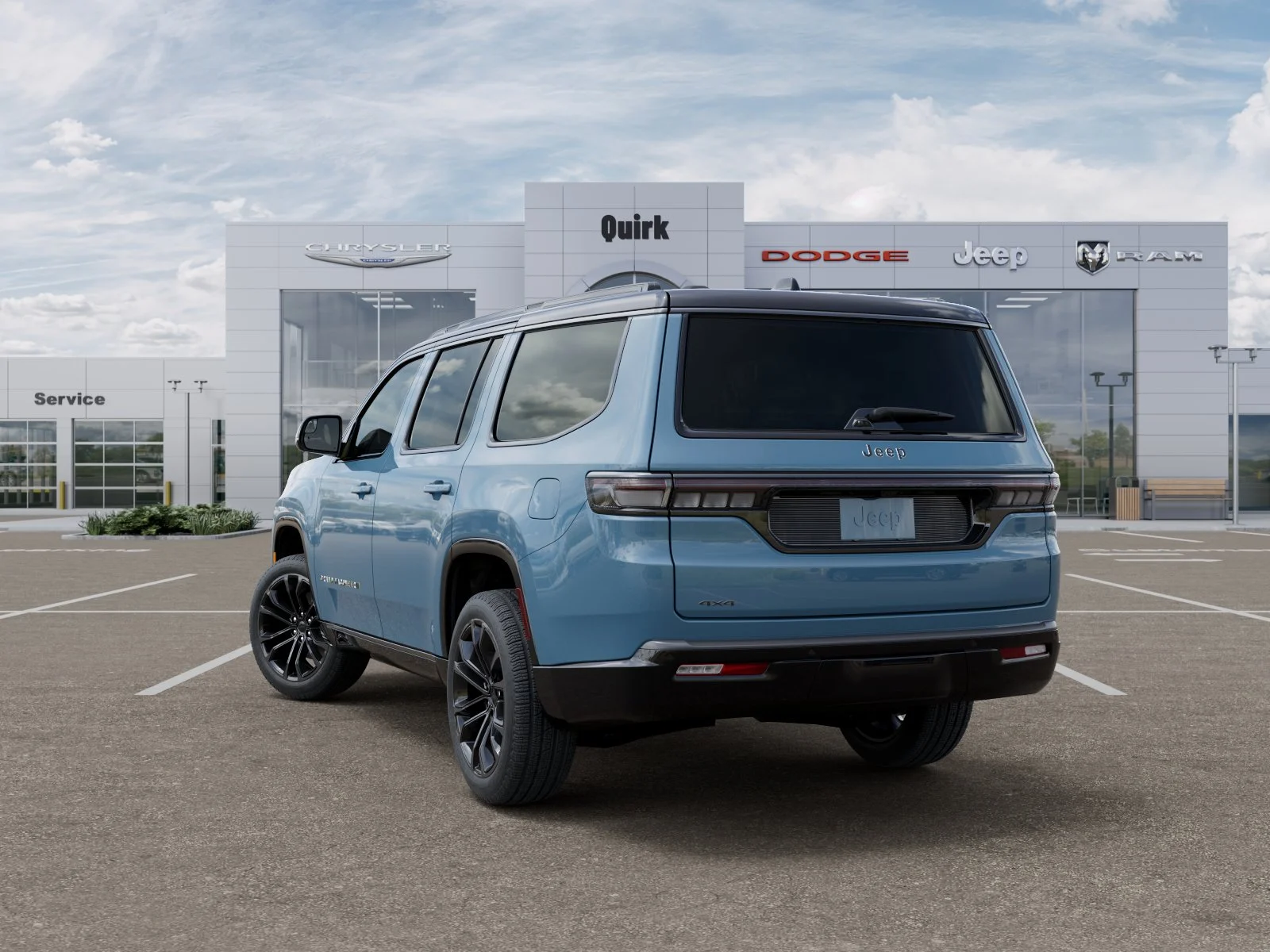 New 2026 Steel Blue Exterior Paint Jeep Summit Reserve image 29