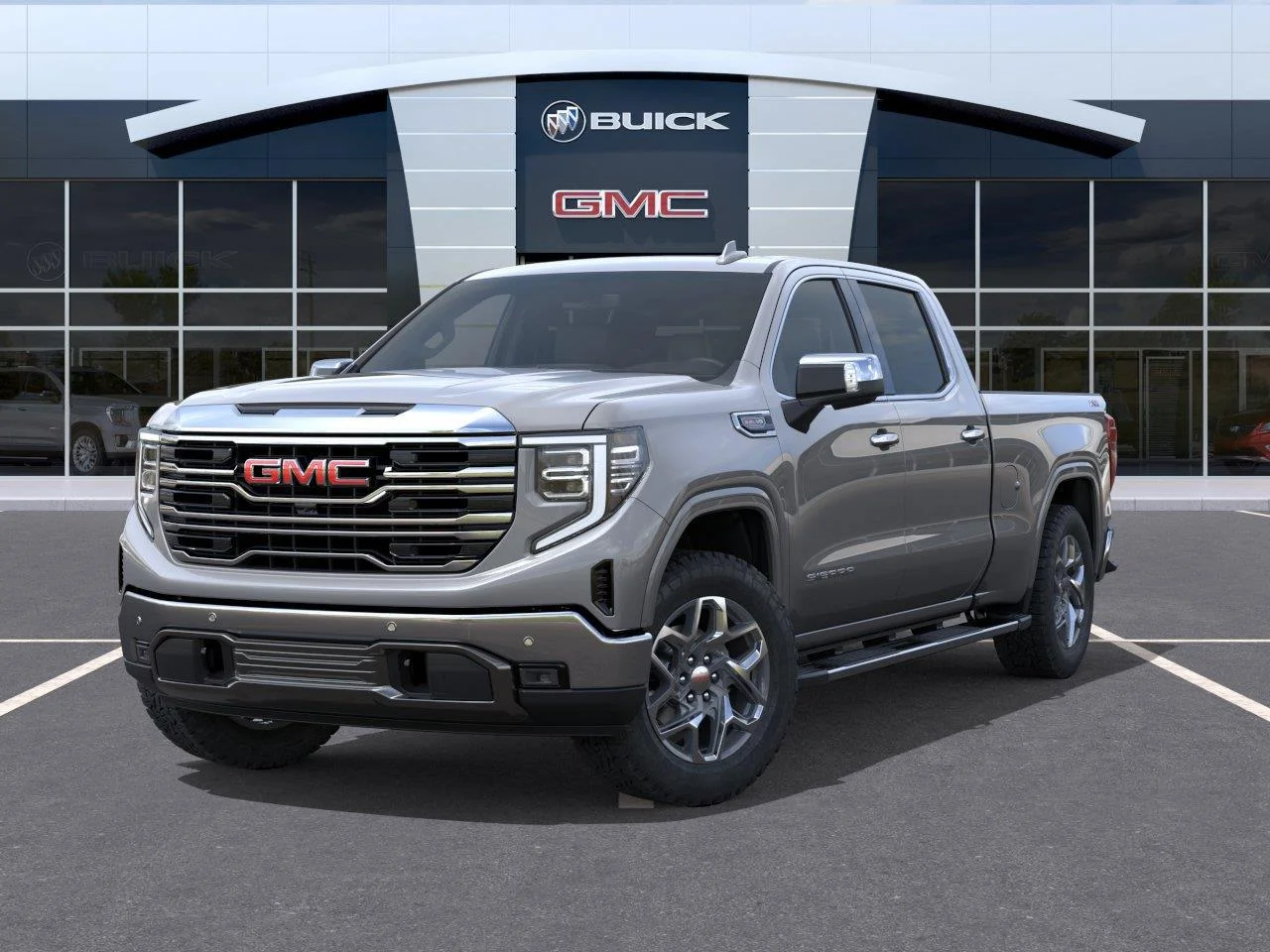 New 2026 Sterling Metallic GMC SLT image 6