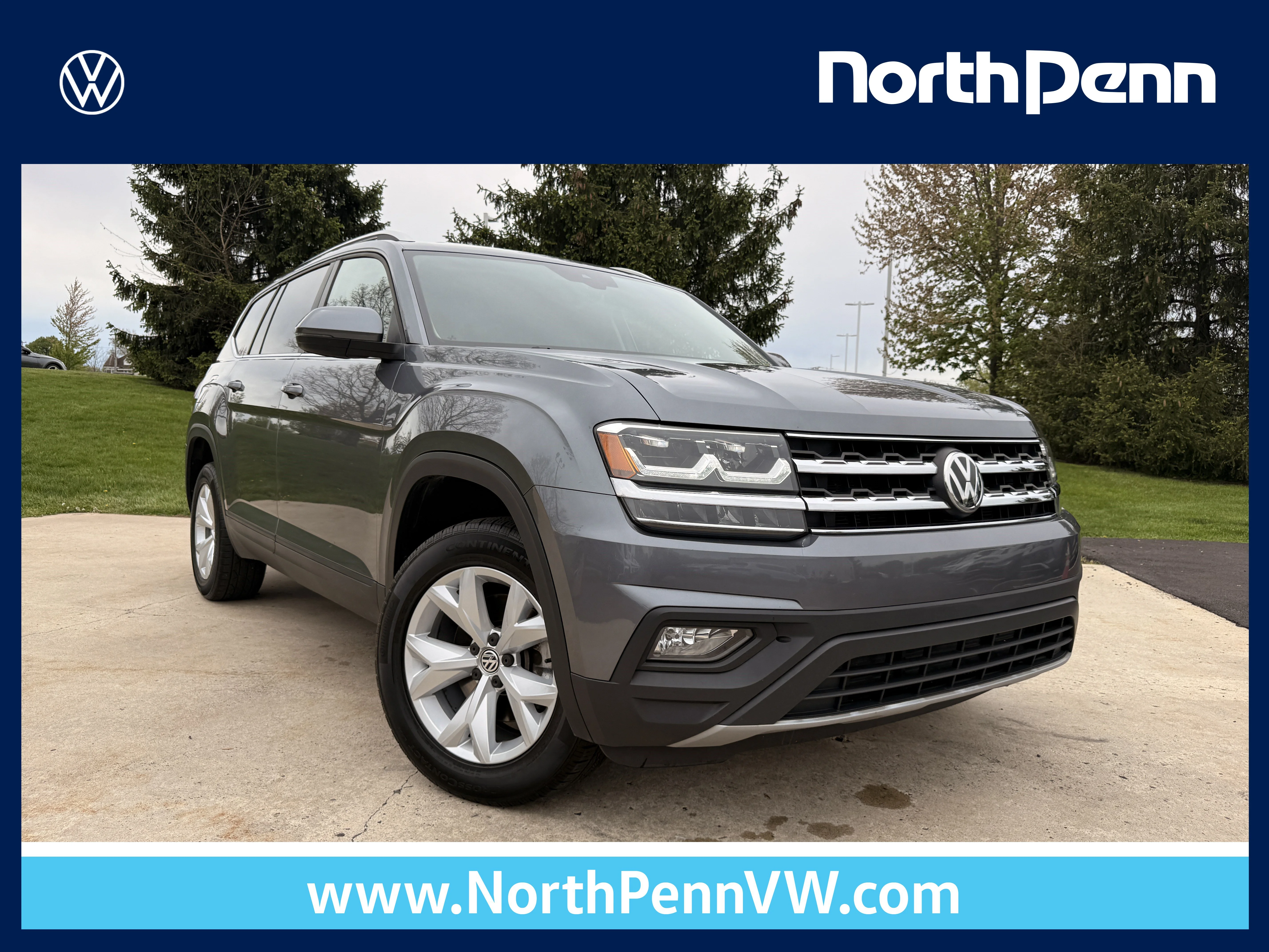 2018 Volkswagen Atlas SE w/Tech
