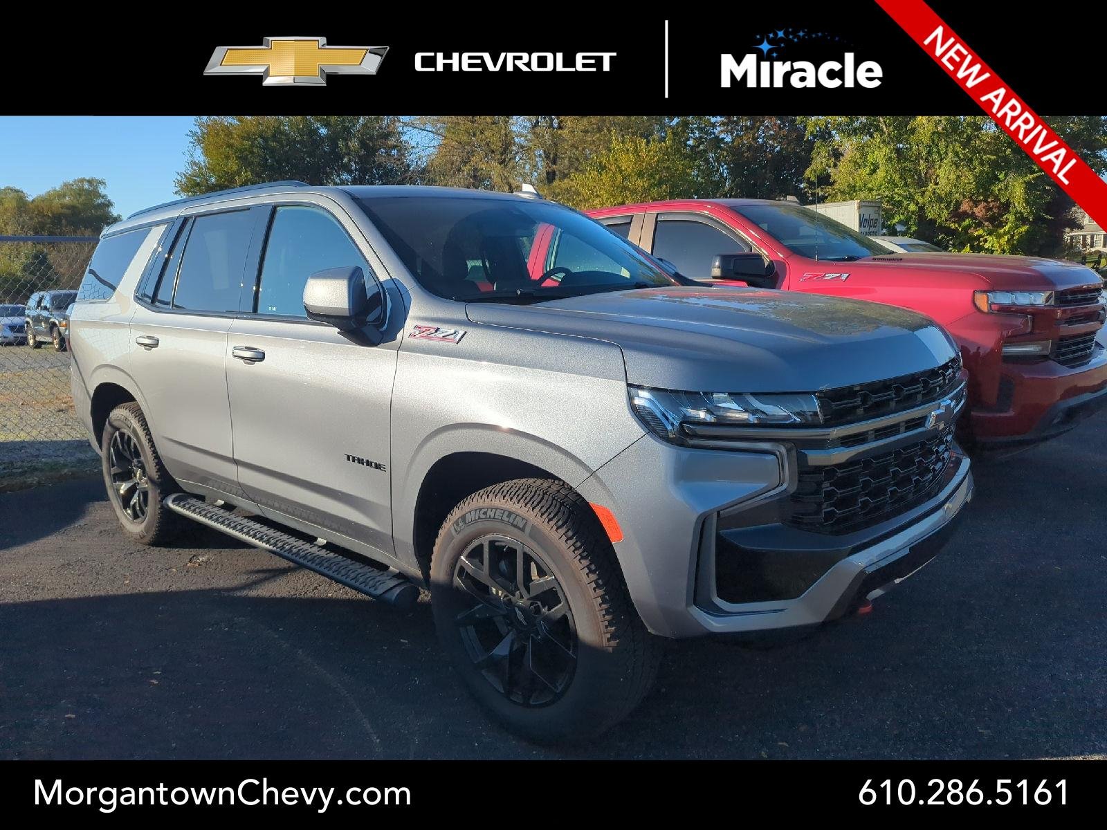 Used 2022 Satin Steel Metallic Chevrolet Z71 image 1
